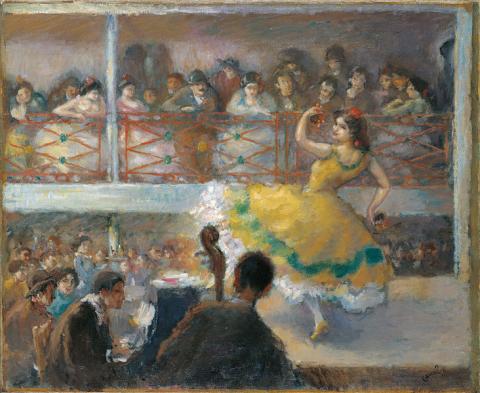 Danse Flamenco peinture